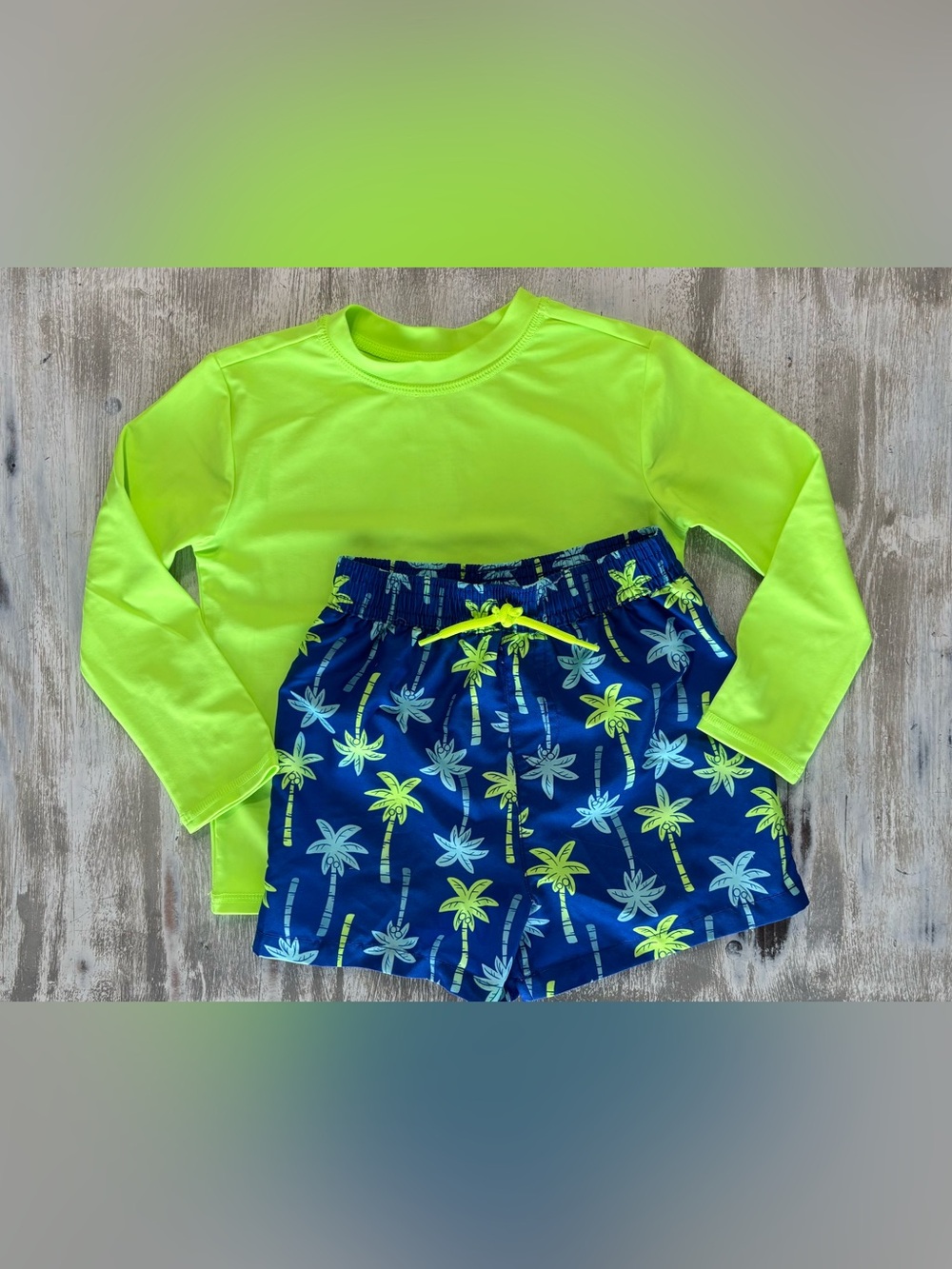 NWOT Kohls Jumping Beans Toddler Boy Swim Set 2T